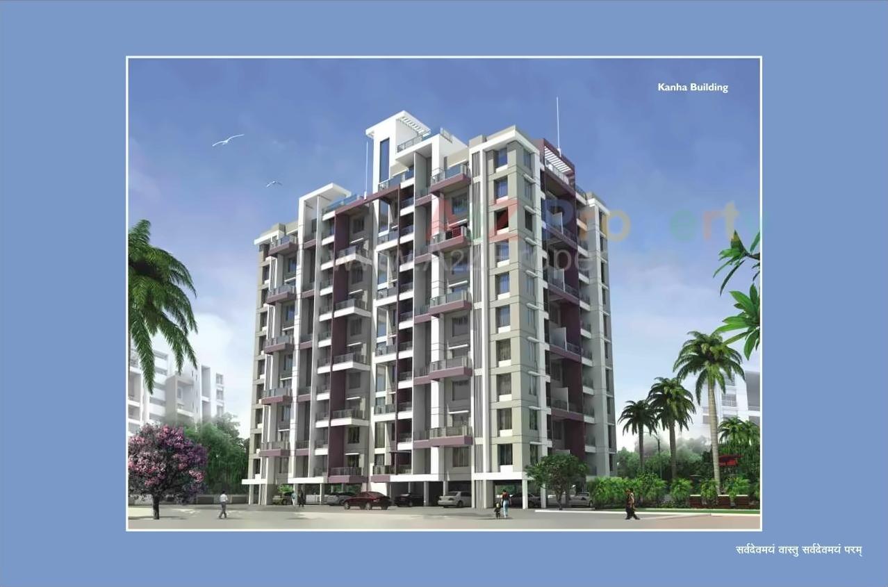 3D Elevation of real estate project Kanha Yashoda located at Narhe, Pune, Maharashtra