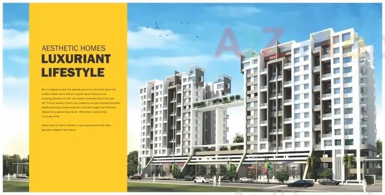 3D Elevation of real estate project Karan Clarissa located at Warje, Pune, Maharashtra