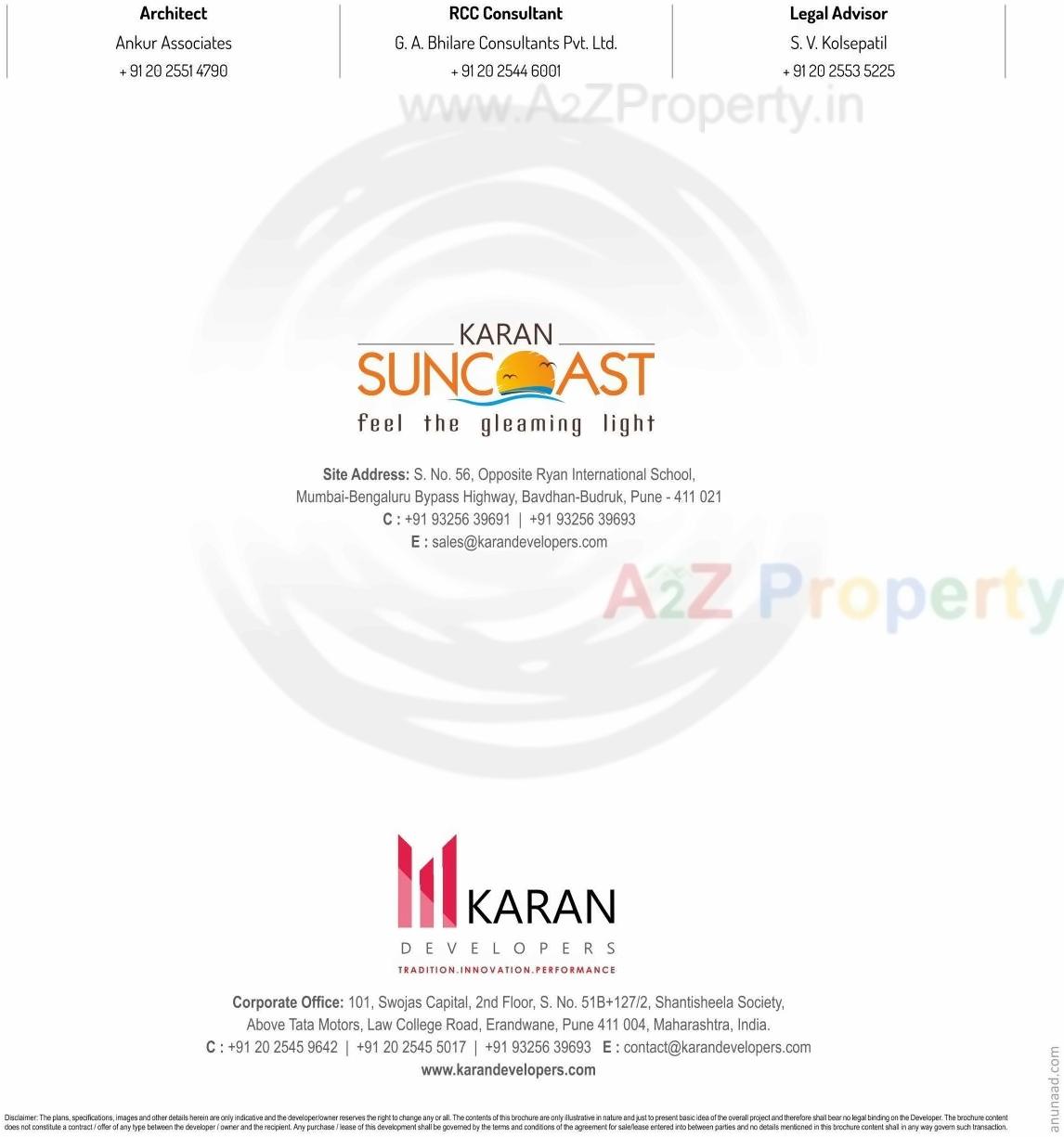 of real estate project Karan Suncoast located at Bavadhan-bk, Pune, Maharashtra