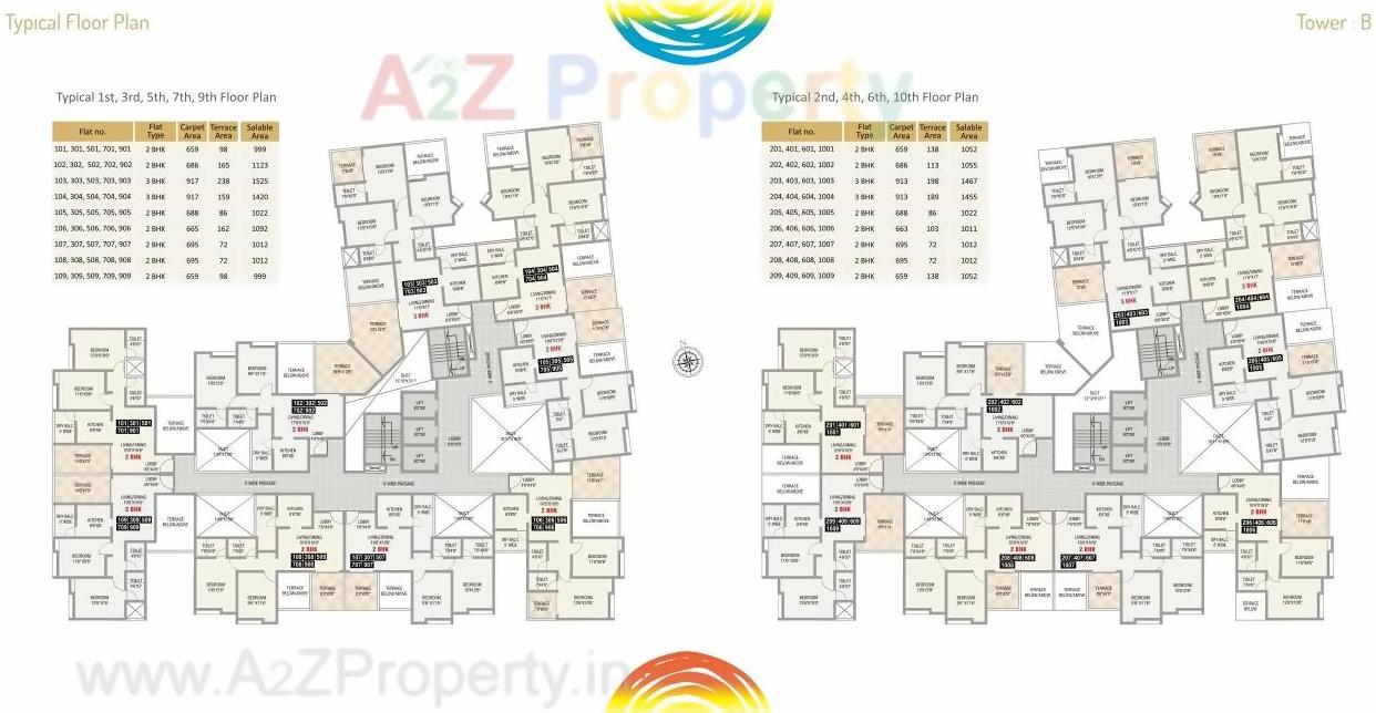 Layout of real estate project Karan Suncoast located at Bavadhan-bk, Pune, Maharashtra