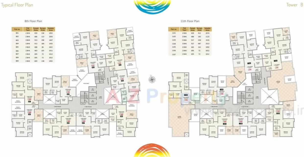 Layout of real estate project Karan Suncoast located at Bavadhan-bk, Pune, Maharashtra