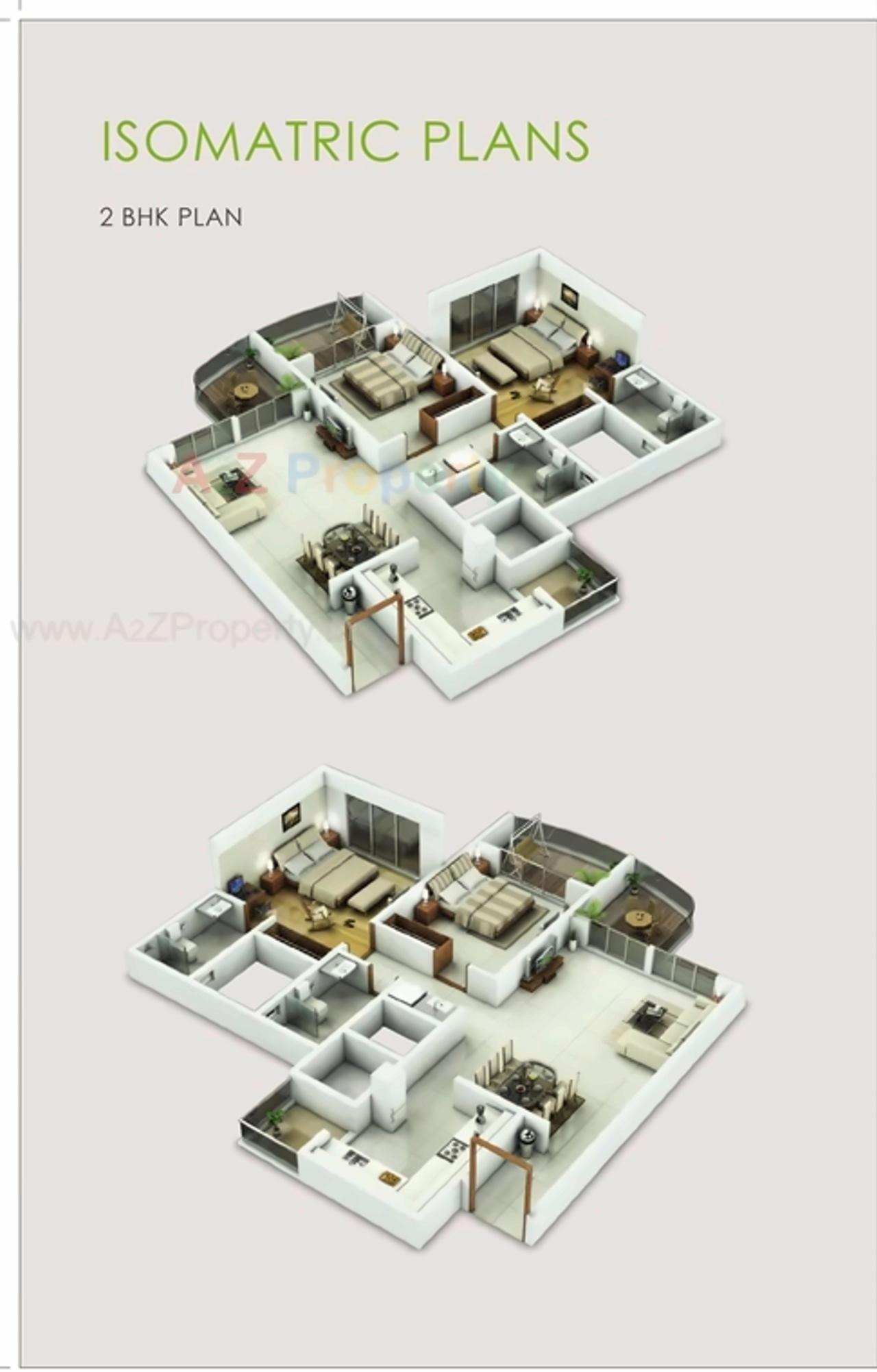 Layout of real estate project Keystone Altura located at Wakad, Pune, Maharashtra