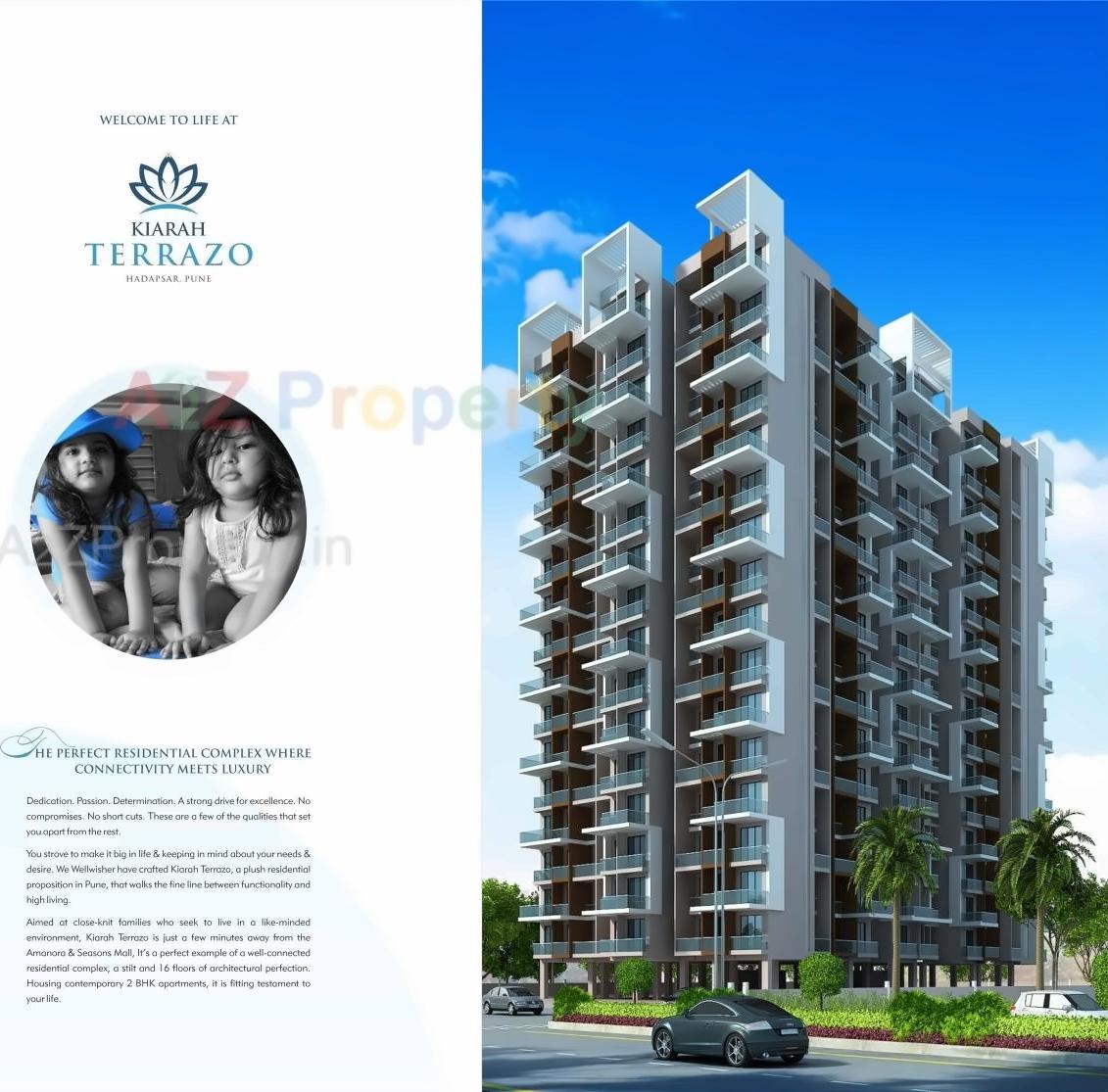 3D Elevation of real estate project Kiarah Terrazo located at Hadapsar, Pune, Maharashtra