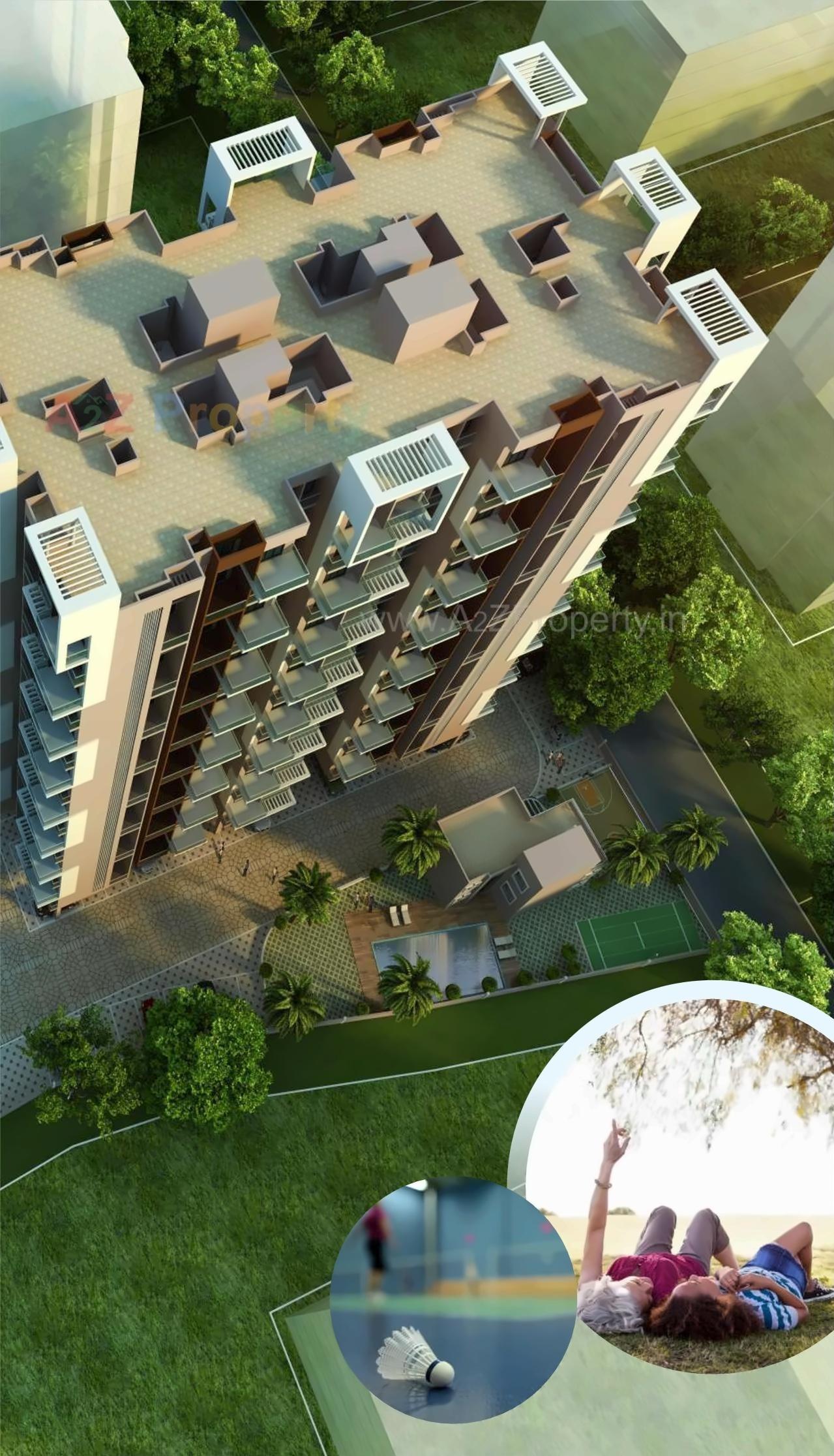 3D Elevation of real estate project Kiarah Terrazo located at Hadapsar, Pune, Maharashtra