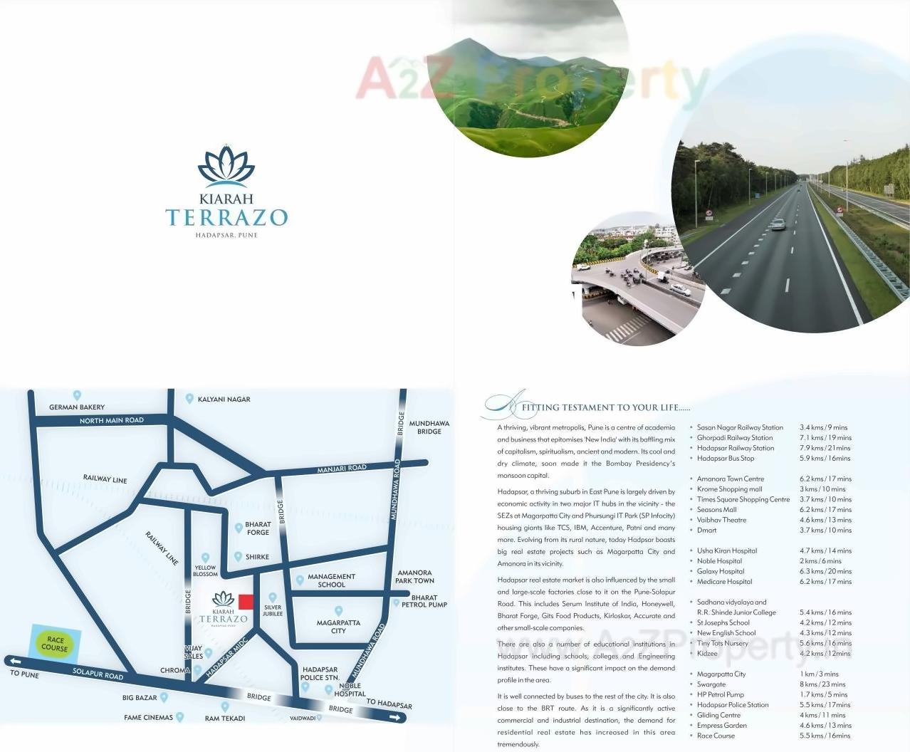  of real estate project Kiarah Terrazo located at Hadapsar, Pune, Maharashtra