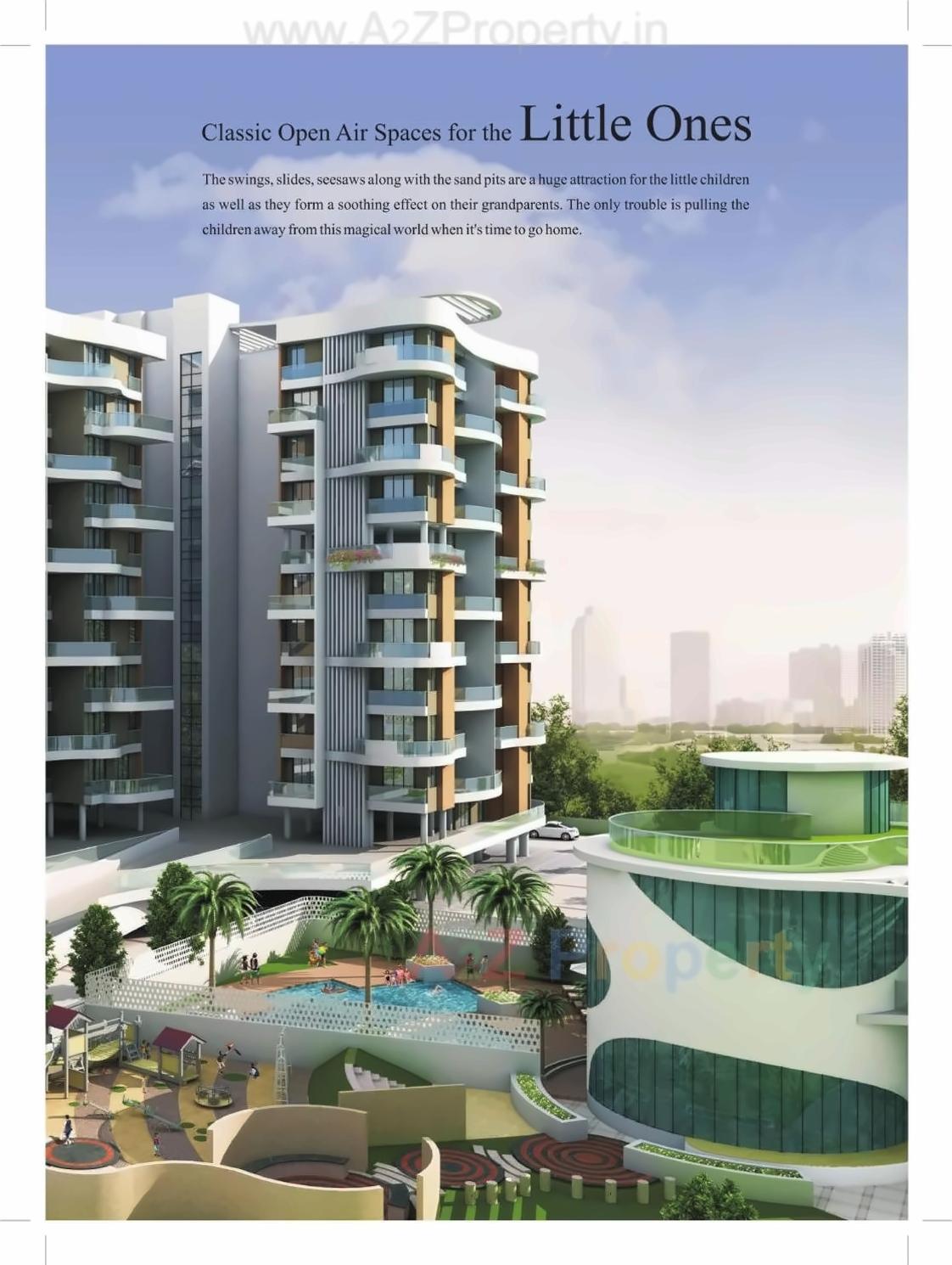 3D Elevation of real estate project Kingston Atlantis B1 located at Mohammadwadi, Pune, Maharashtra