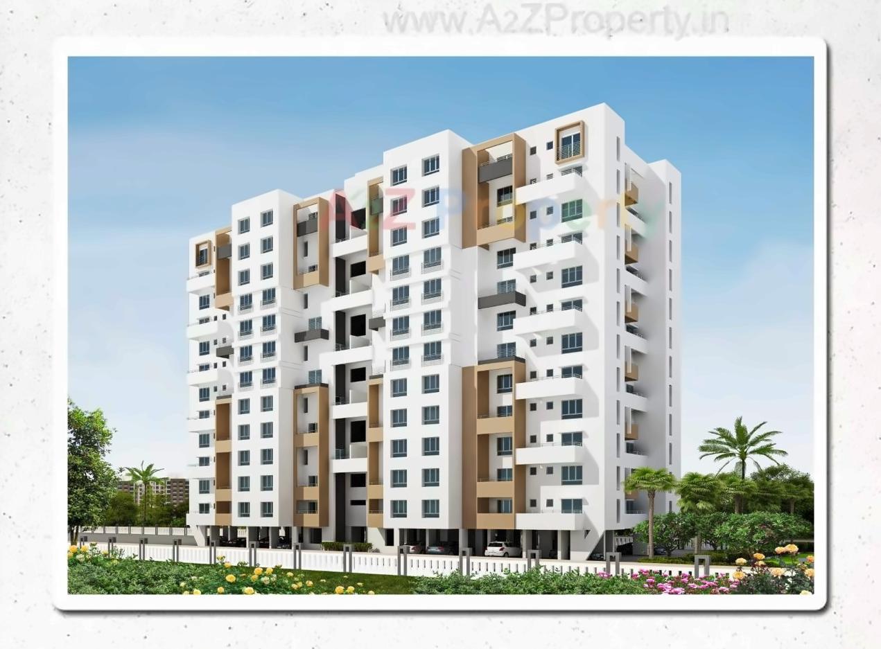 3D Elevation of real estate project Kohinoor Begonia located at Varale, Pune, Maharashtra