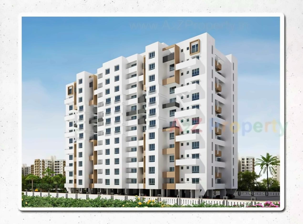 3D Elevation of real estate project Kohinoor Begonia located at Varale, Pune, Maharashtra