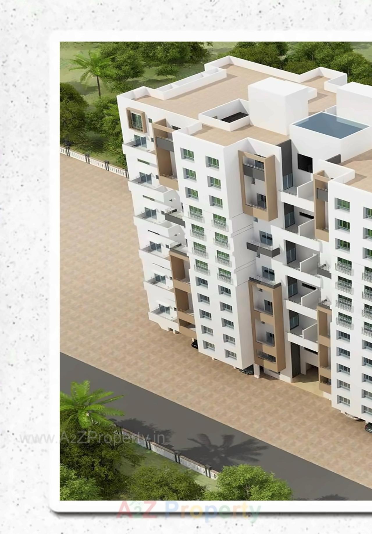3D Elevation of real estate project Kohinoor Begonia located at Varale, Pune, Maharashtra