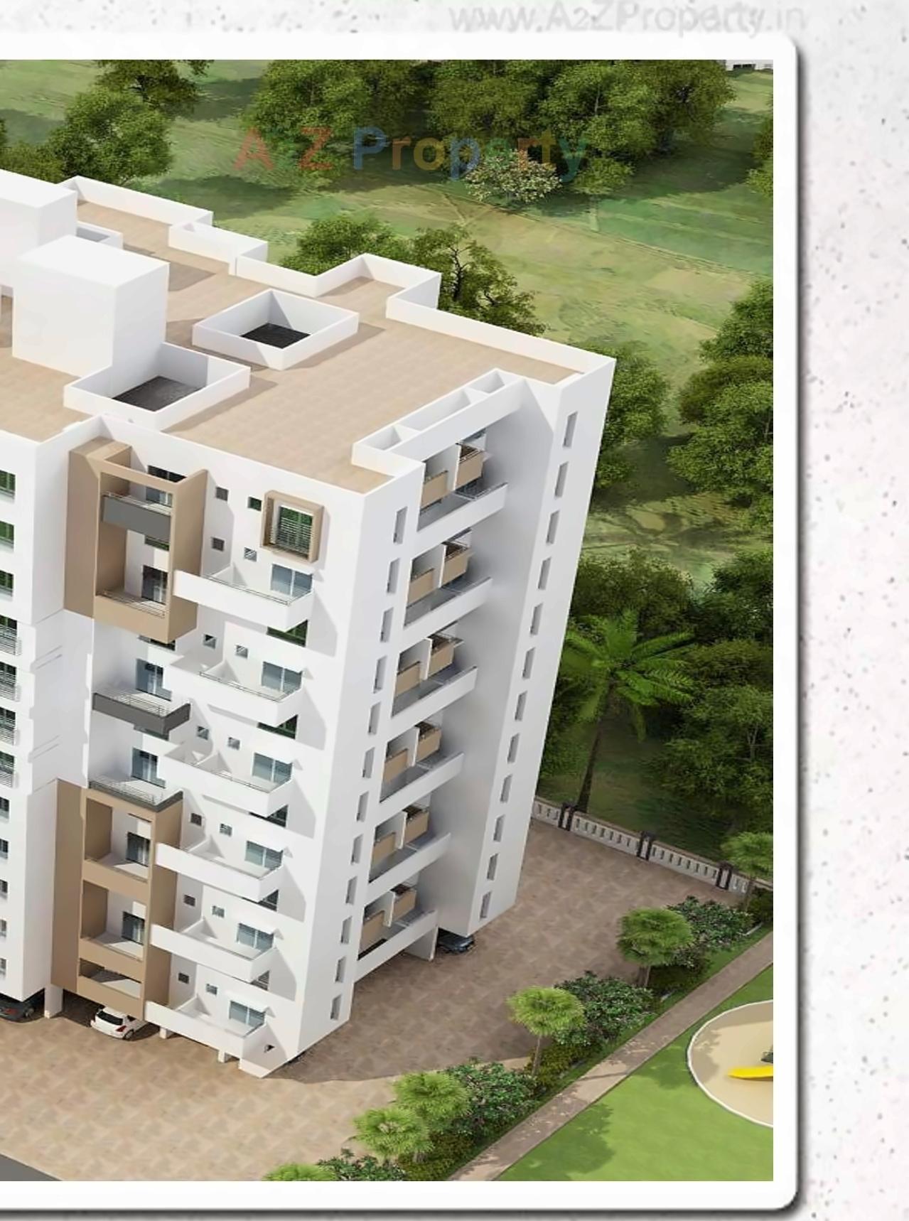 3D Elevation of real estate project Kohinoor Begonia located at Varale, Pune, Maharashtra