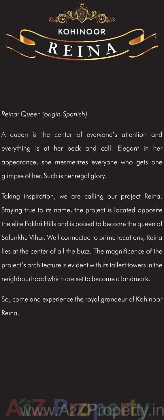  of real estate project Kohinoor located at Pune-m-corp, Pune, Maharashtra