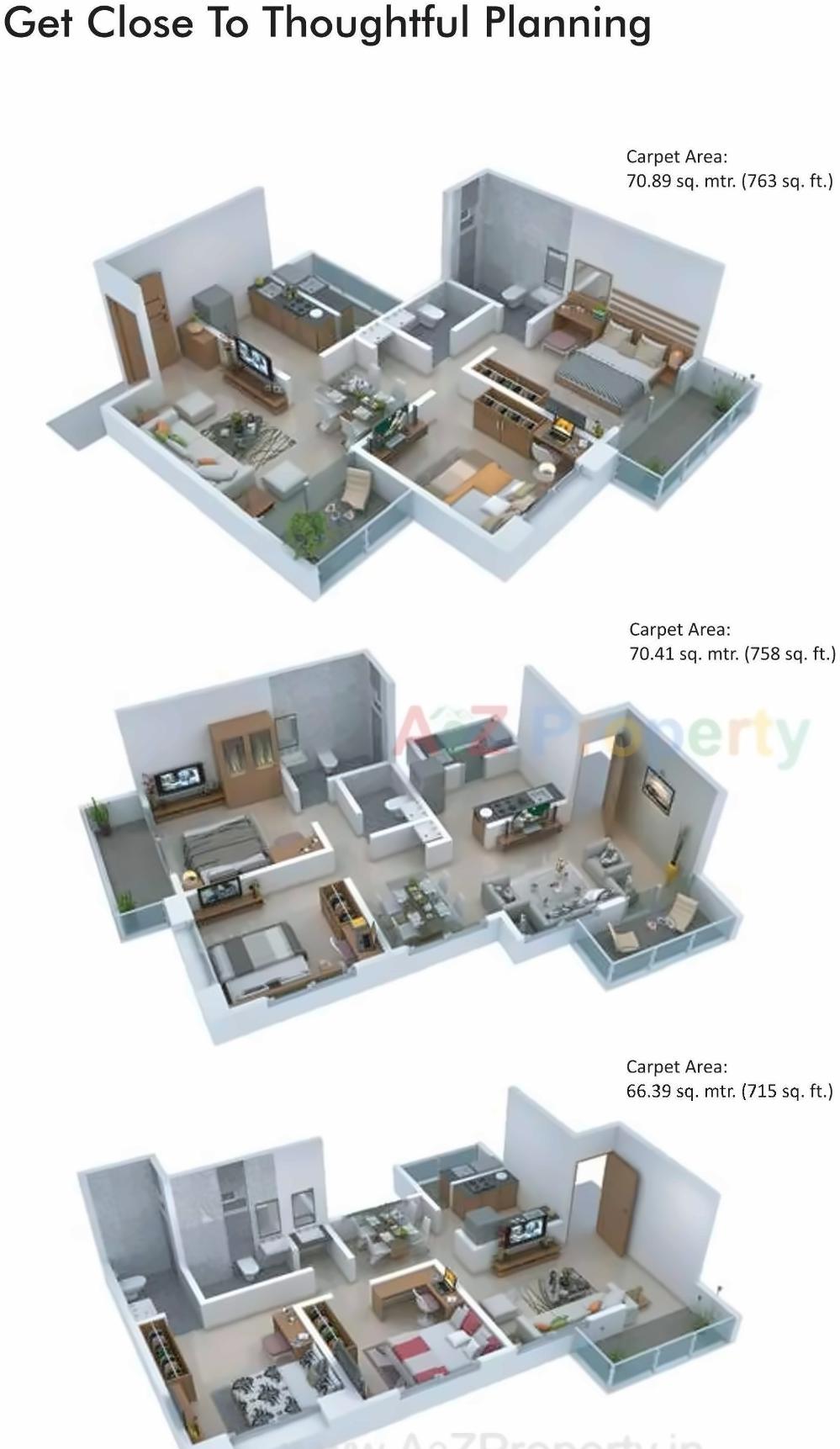 Layout of real estate project Kohinoor located at Pune-m-corp, Pune, Maharashtra