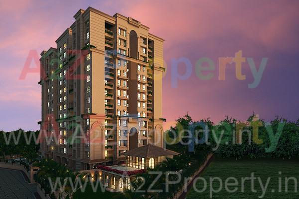 3D Elevation of real estate project Konark Riva located at Mundhawa, Pune, Maharashtra