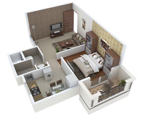 1bhk of real estate project Konark Virtue located at Mundhawa, Pune, Maharashtra