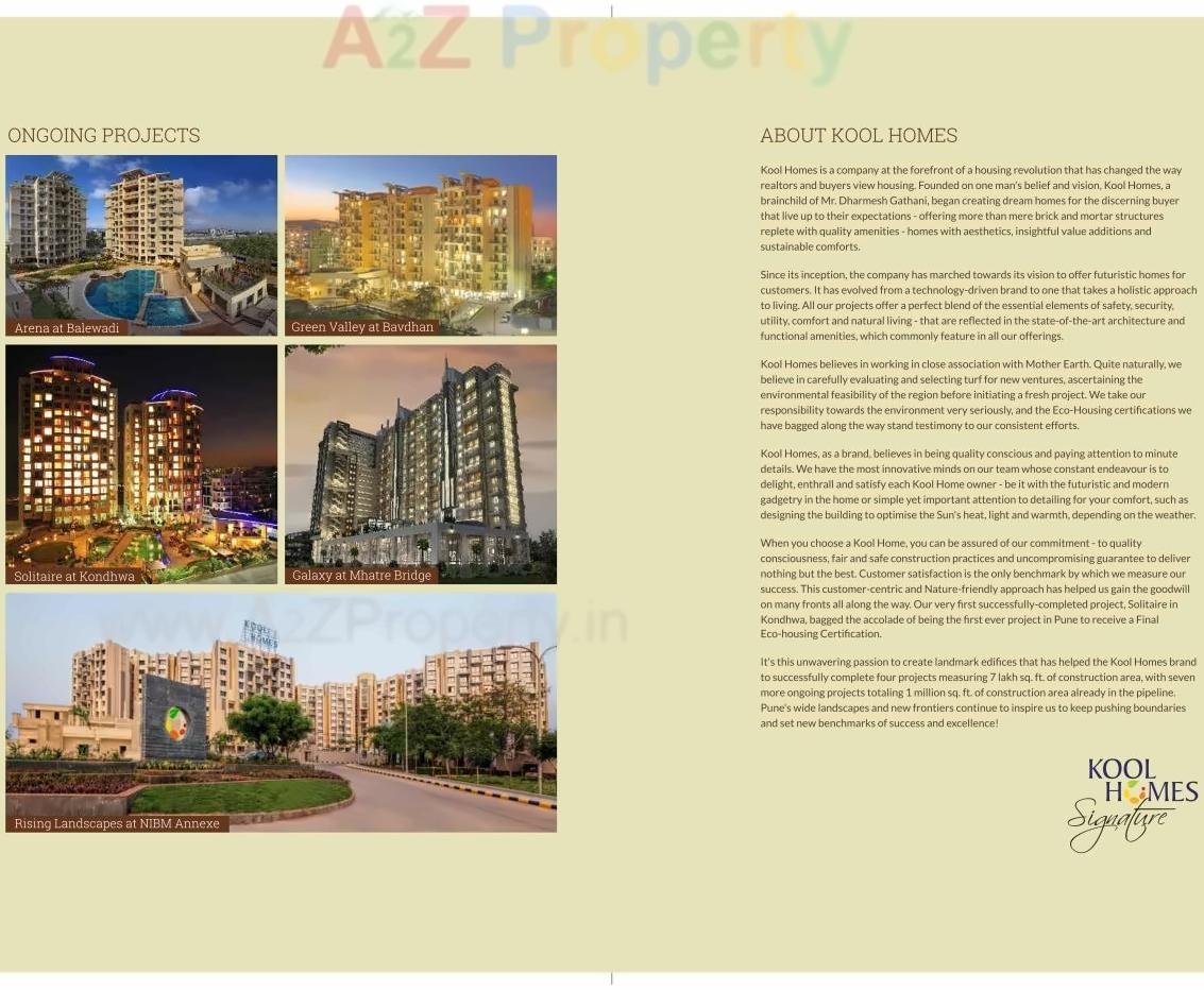  of real estate project Kool Homes Signature located at Undri, Pune, Maharashtra
