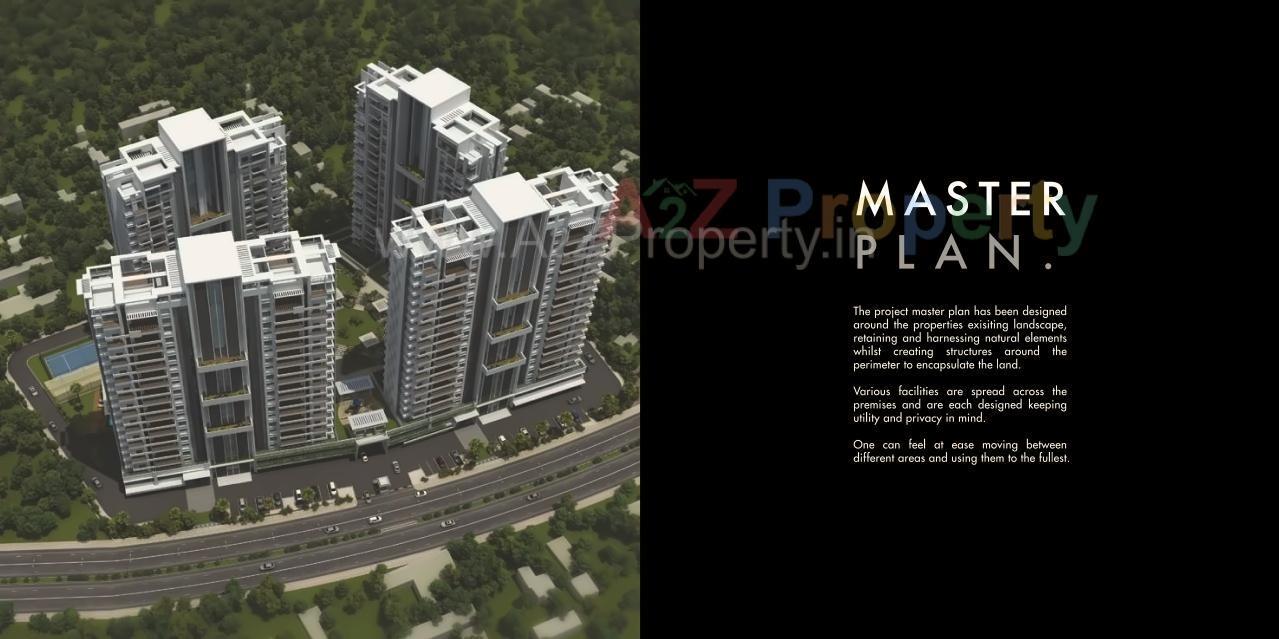 3D Elevation of real estate project Kumar Sanctum located at Pashan, Pune, Maharashtra