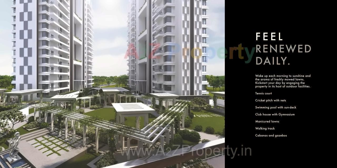 3D Elevation of real estate project Kumar Sanctum located at Pashan, Pune, Maharashtra