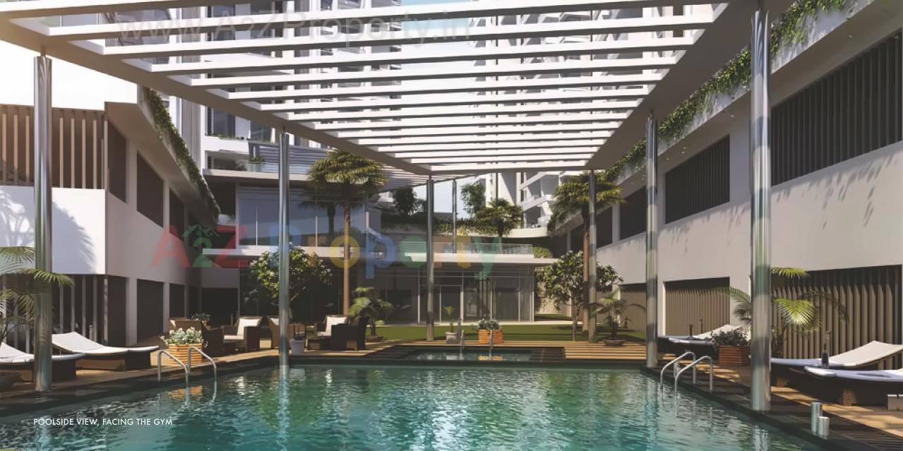 3D Elevation of real estate project Kumar Sanctum located at Pashan, Pune, Maharashtra