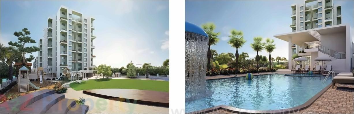 3D Elevation of real estate project Kushal Swarnali located at Kharabwadi-ct, Pune, Maharashtra