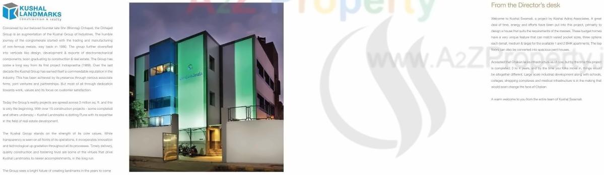  of real estate project Kushal Swarnali located at Kharabwadi-ct, Pune, Maharashtra