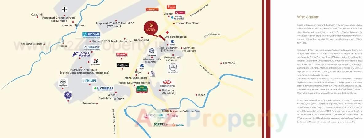  of real estate project Kushal Swarnali located at Kharabwadi-ct, Pune, Maharashtra