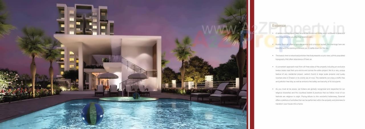 3D Elevation of real estate project Kushal Swarnali located at Kharabwadi-ct, Pune, Maharashtra