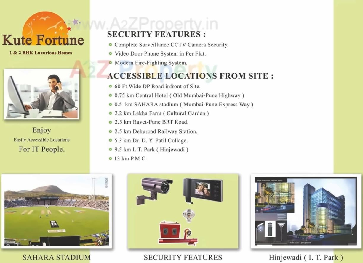  of real estate project Kute Fortune located at Pimpri-chinchawad-m-corp, Pune, Maharashtra