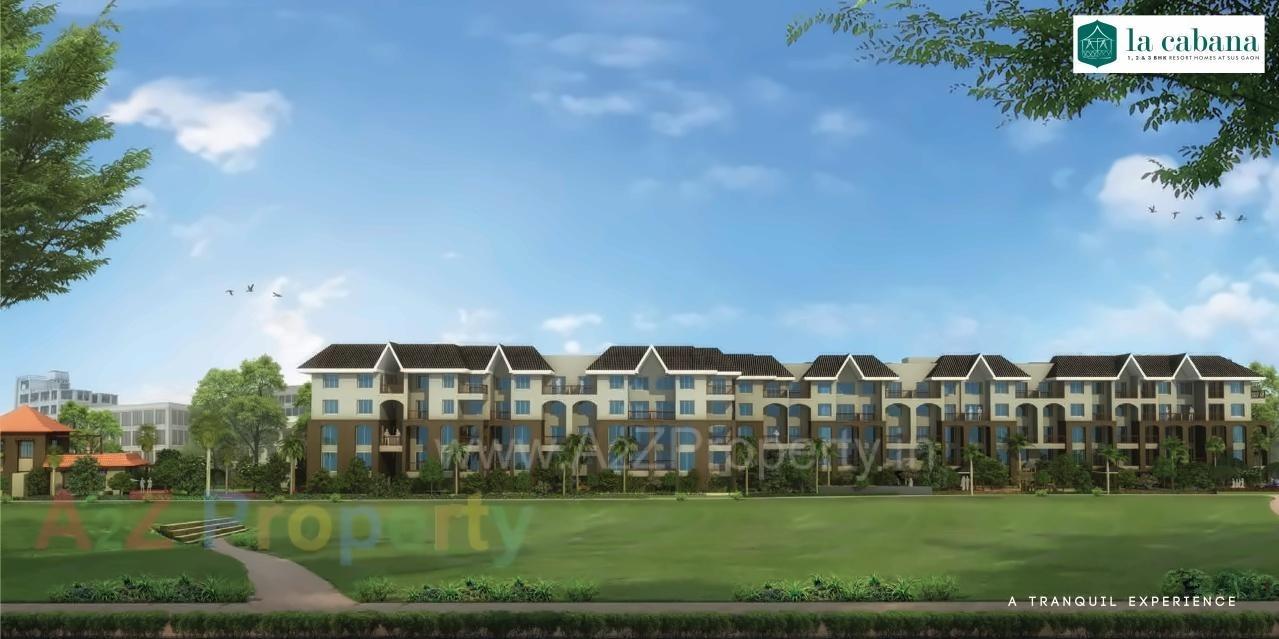 3D Elevation of real estate project La Cabana located at Sus, Pune, Maharashtra