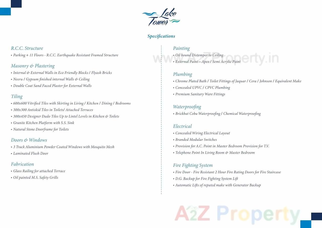  of real estate project Lake Tower located at Wagholi, Pune, Maharashtra