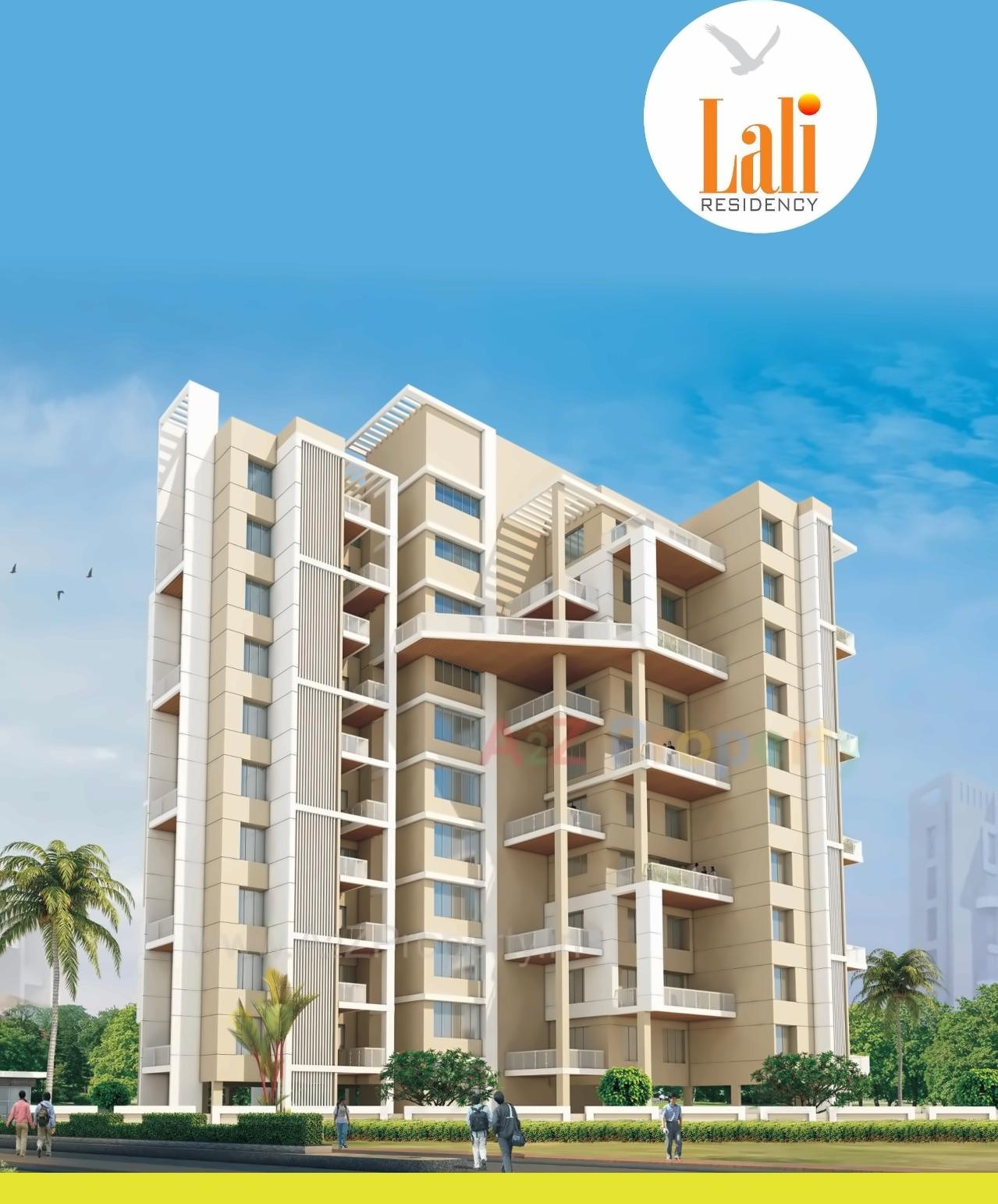 3D Elevation of real estate project Lali Residency located at Pune-m-corp, Pune, Maharashtra