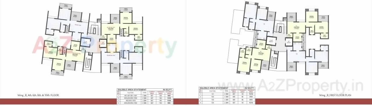 Layout of real estate project Lamelosa located at Wakad, Pune, Maharashtra