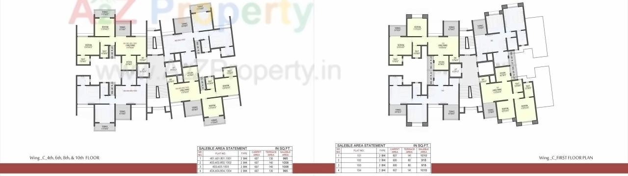 Layout of real estate project Lamelosa located at Wakad, Pune, Maharashtra