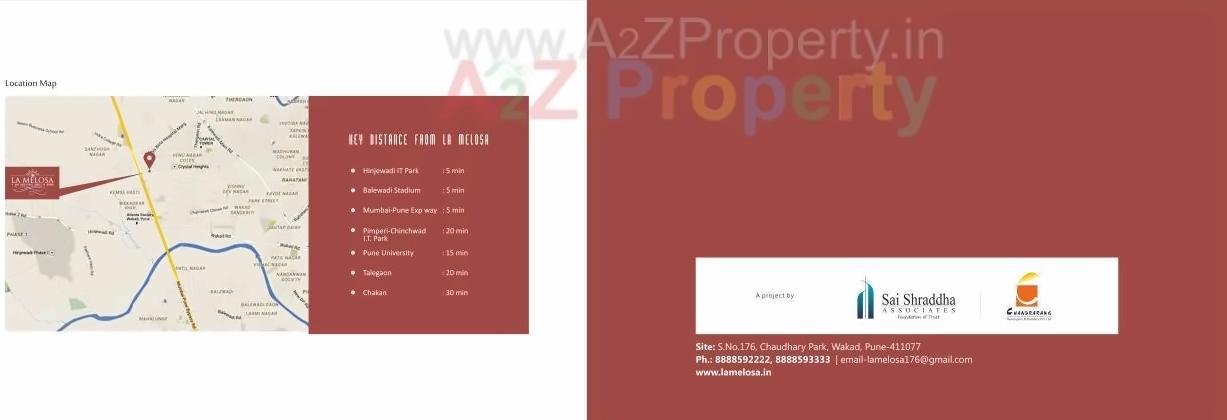  of real estate project Lamelosa located at Wakad, Pune, Maharashtra