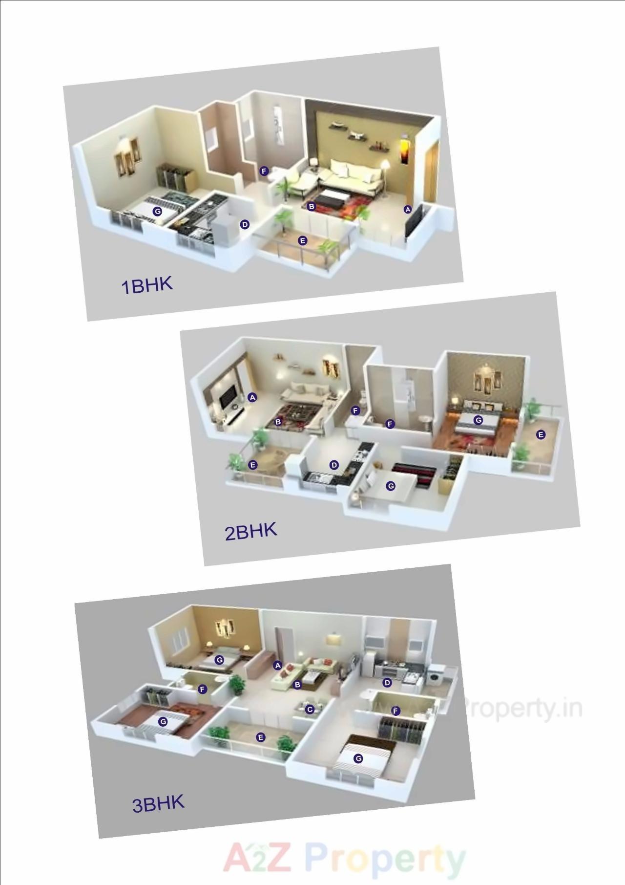 Layout of real estate project Laxmisatyam Residency located at Dhanori, Pune, Maharashtra