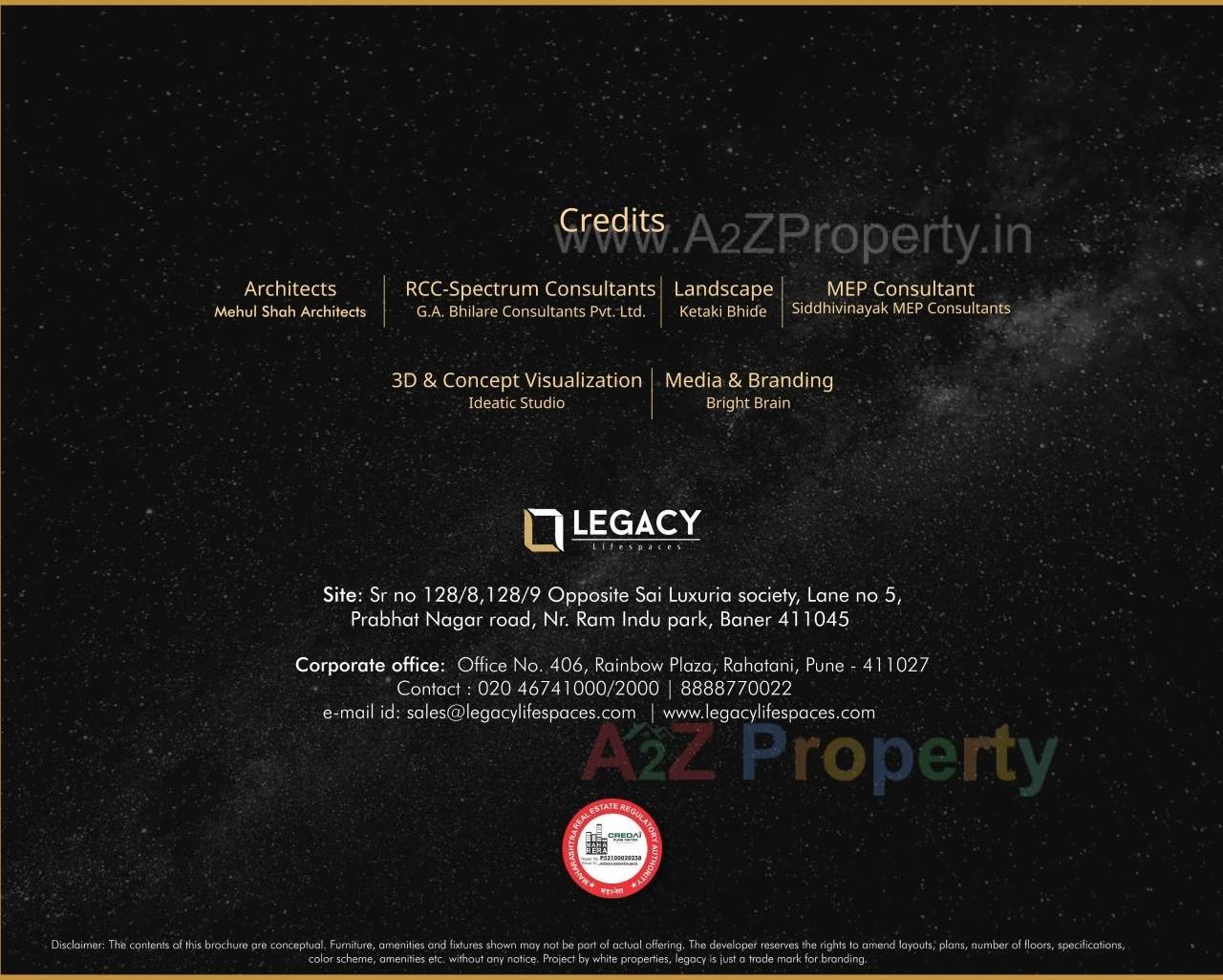  of real estate project Legacy Aeon located at Baner, Pune, Maharashtra