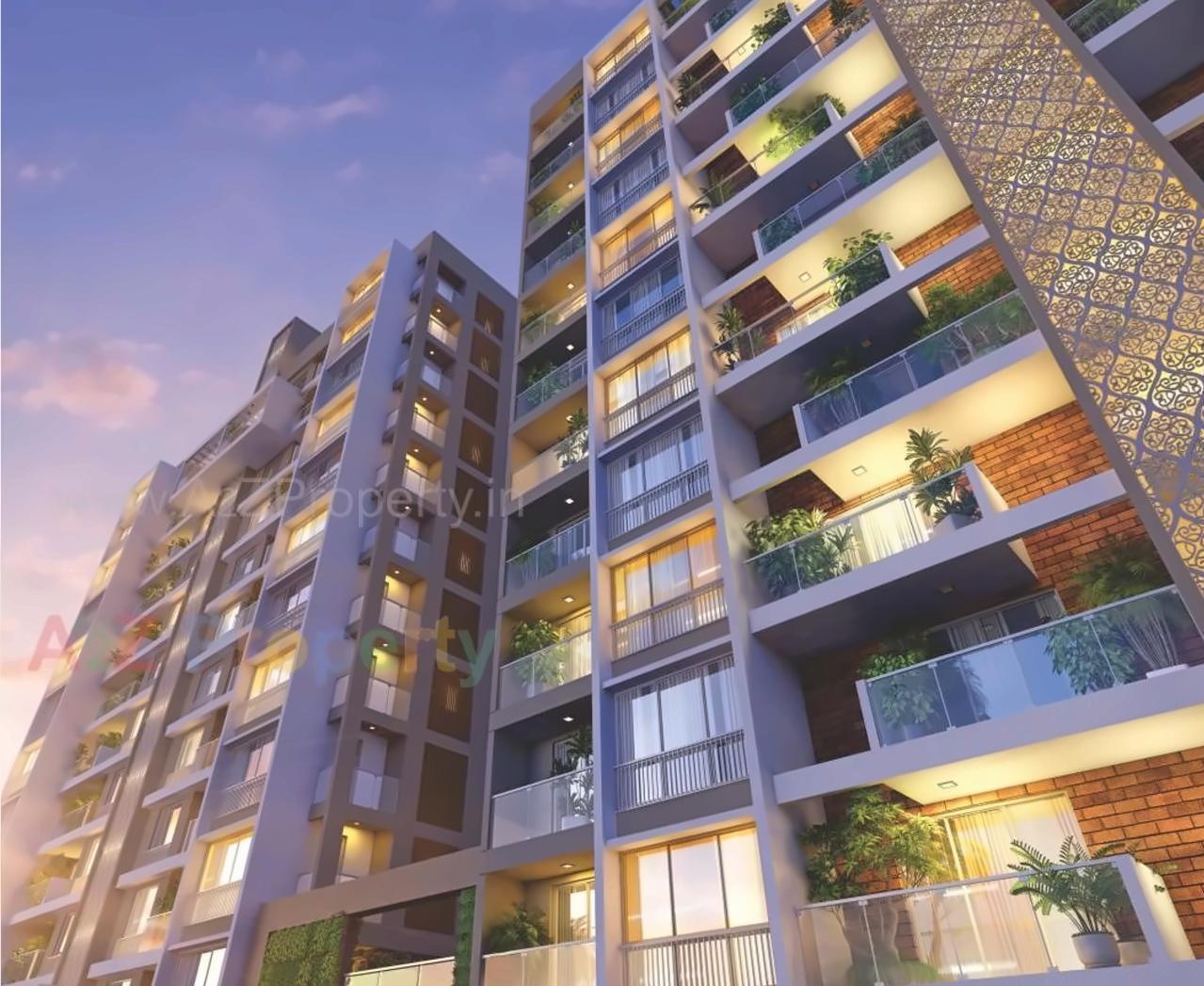 3D Elevation of real estate project Legacy Aeon located at Baner, Pune, Maharashtra