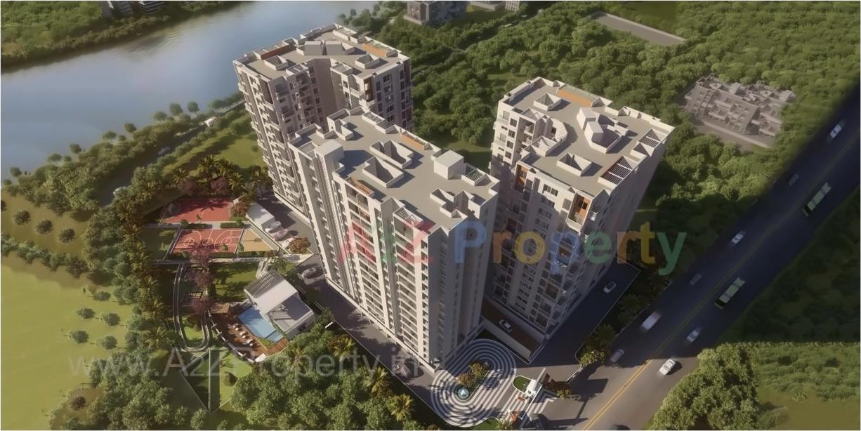 3D Elevation of real estate project Life 360 located at Pimpri-chinchawad-m-corp, Pune, Maharashtra