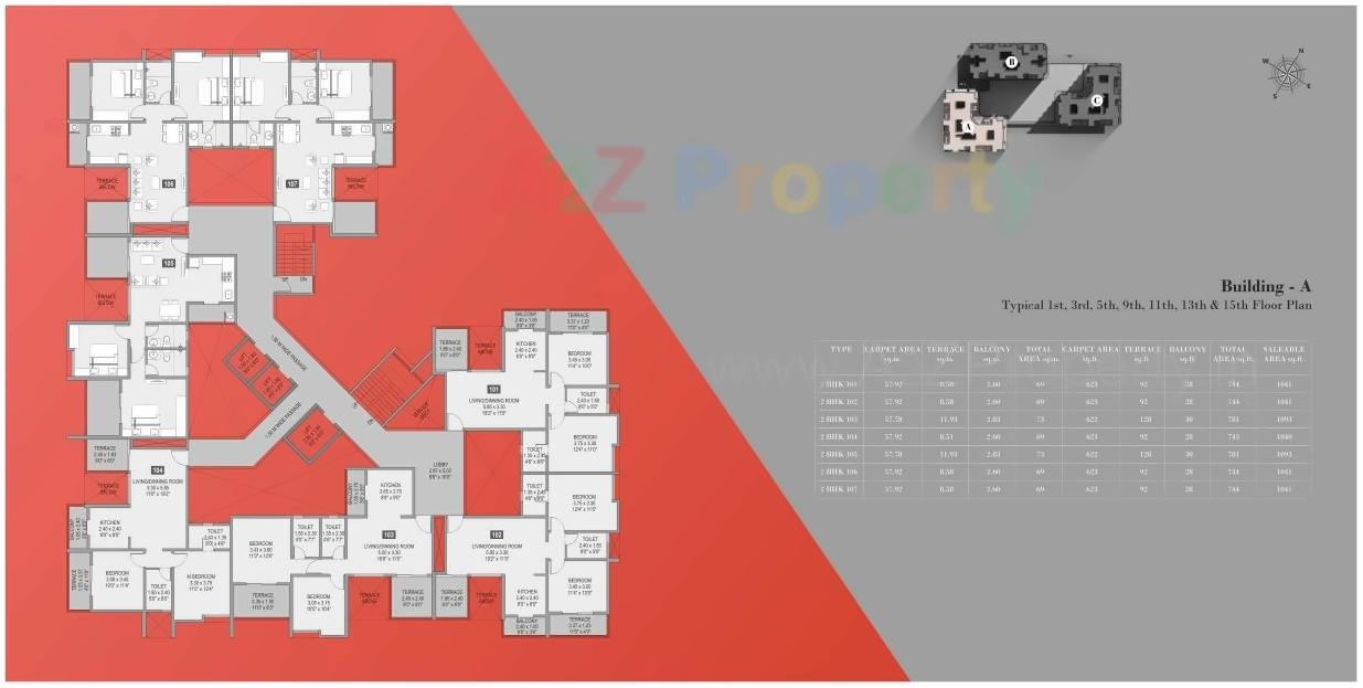 Layout of real estate project Life 360 located at Pimpri-chinchawad-m-corp, Pune, Maharashtra