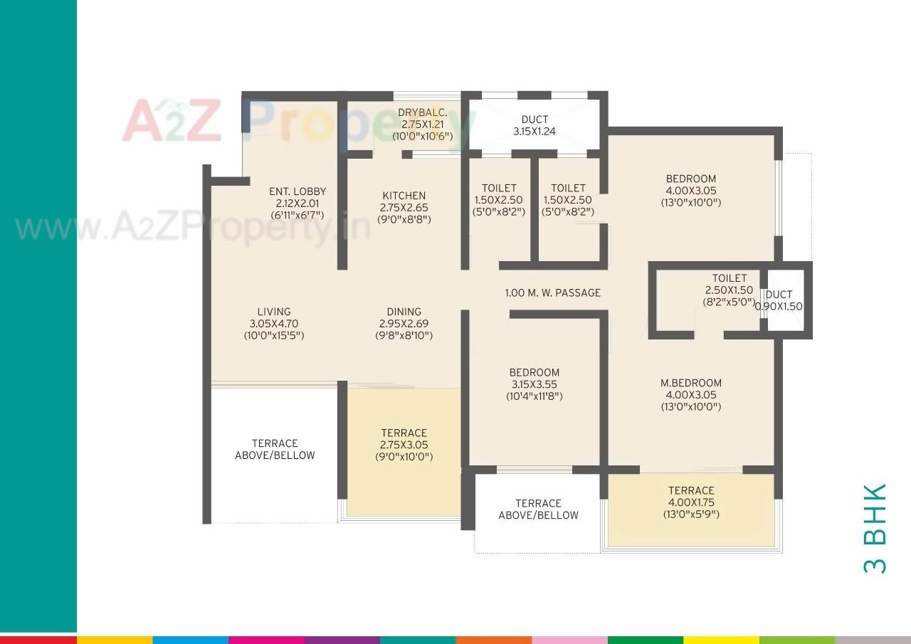 Layout of real estate project Life Republic Sector R1   1st Avenue located at Marunji, Pune, Maharashtra