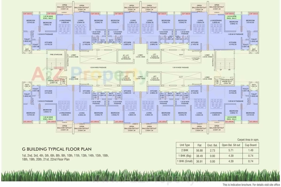 Layout of real estate project Life Republic Sector R16   16th Avenue located at Jambe, Pune, Maharashtra