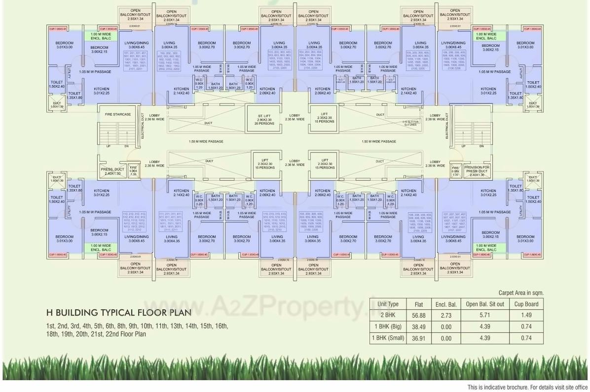 Layout of real estate project Life Republic Sector R16   16th Avenue located at Jambe, Pune, Maharashtra