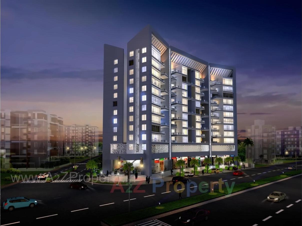 3D Elevation of real estate project Life Ville located at Pimpale-saudagar, Pune, Maharashtra