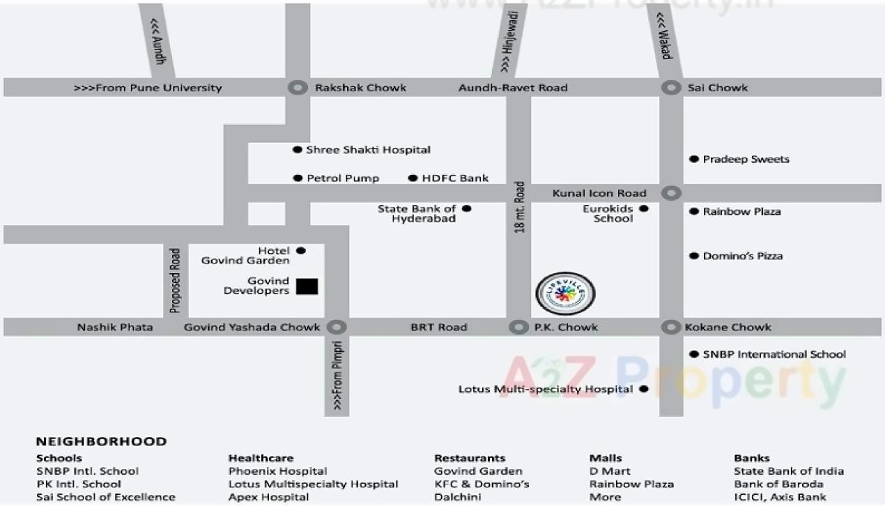  of real estate project Life Ville located at Pimpale-saudagar, Pune, Maharashtra