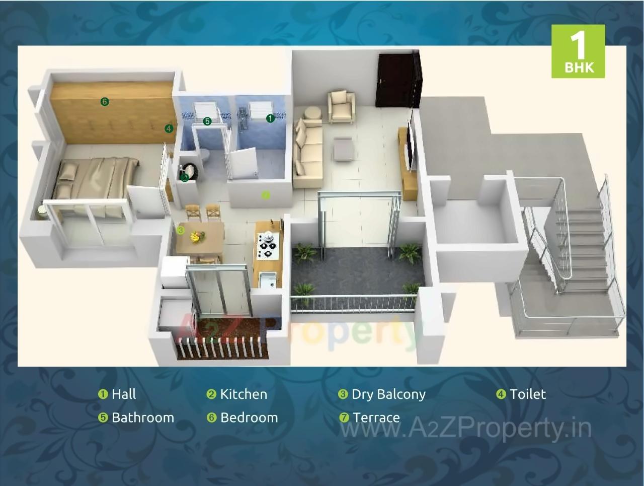 Layout of real estate project Lifestyle Magnum located at Dhanori, Pune, Maharashtra