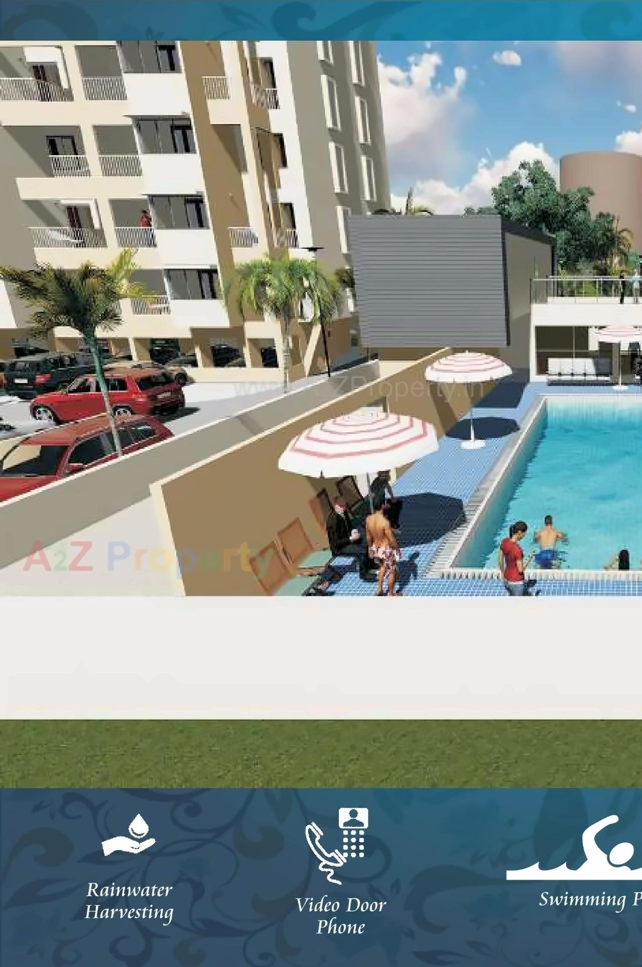 3D Elevation of real estate project Lifestyle Magnum located at Dhanori, Pune, Maharashtra