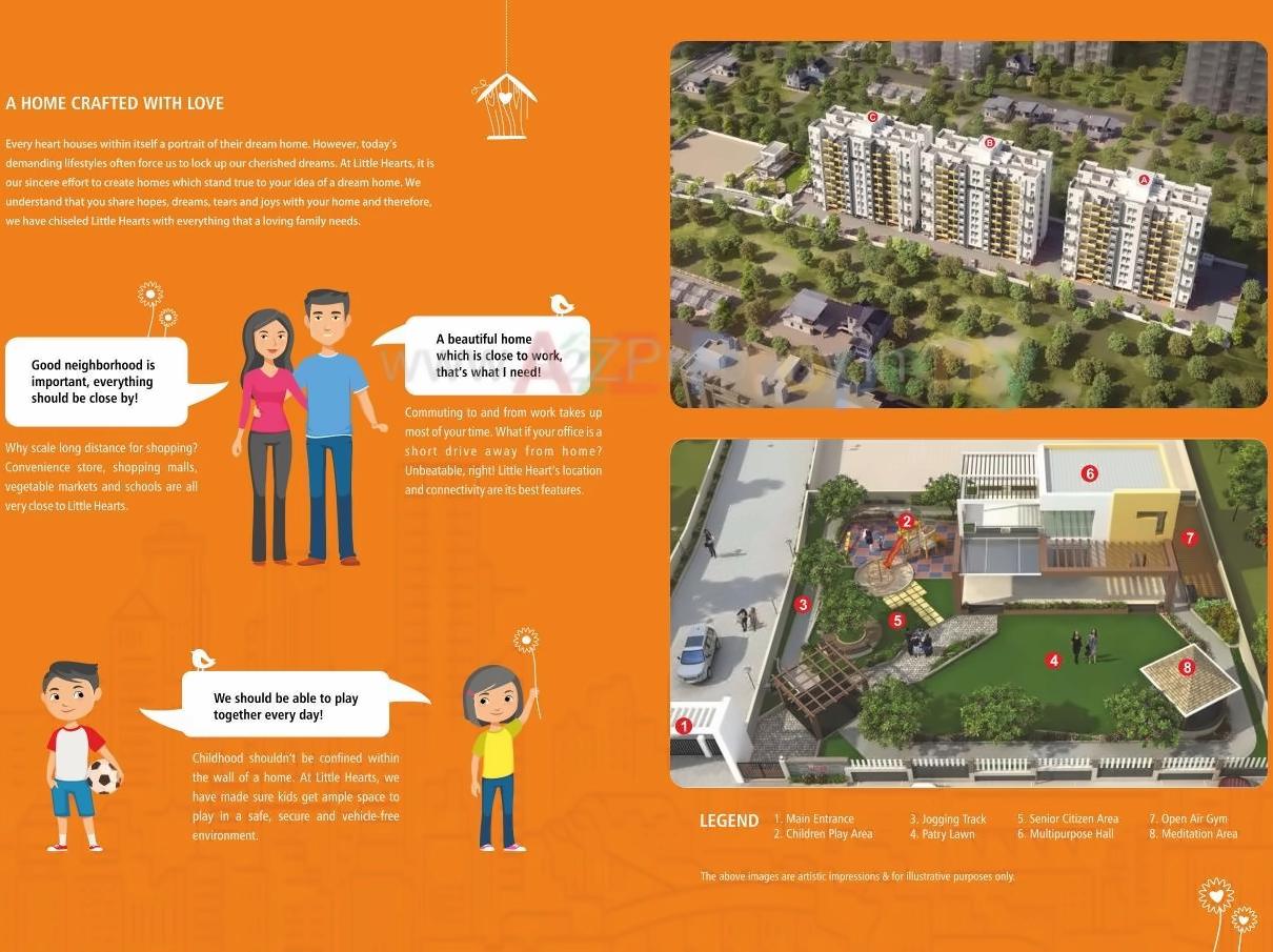  of real estate project Little Hearts located at Undri, Pune, Maharashtra