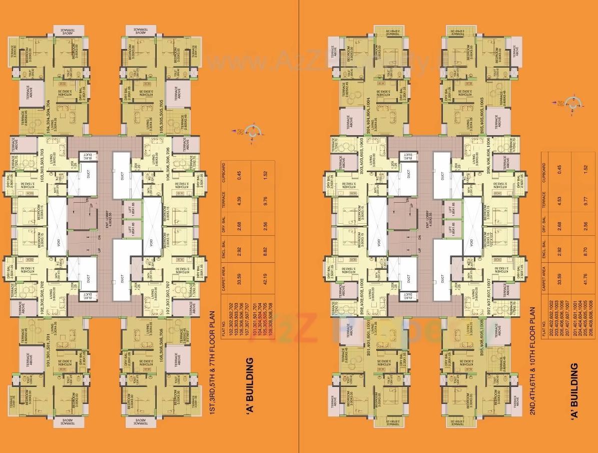 Layout of real estate project Little Hearts located at Undri, Pune, Maharashtra