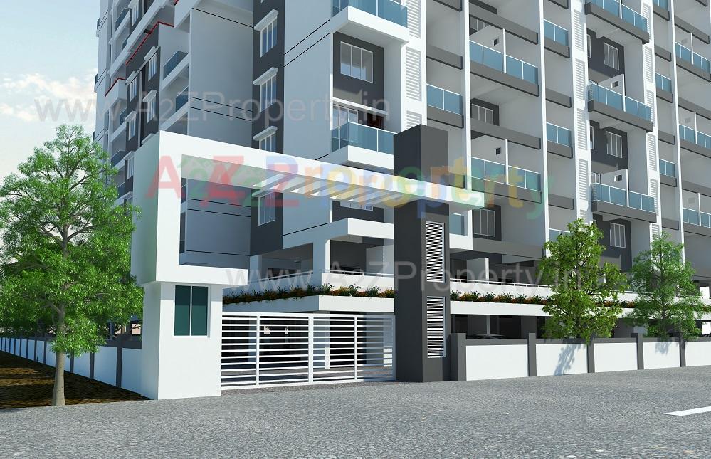3D Elevation of real estate project Lotus Laxmi located at Pimpri-chinchawad-m-corp, Pune, Maharashtra