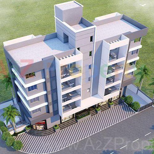 Lotus Laxmi 3_bird Eye View of real estate project Lotus Laxmi located at Pimpri-chinchawad-m-corp, Pune, Maharashtra