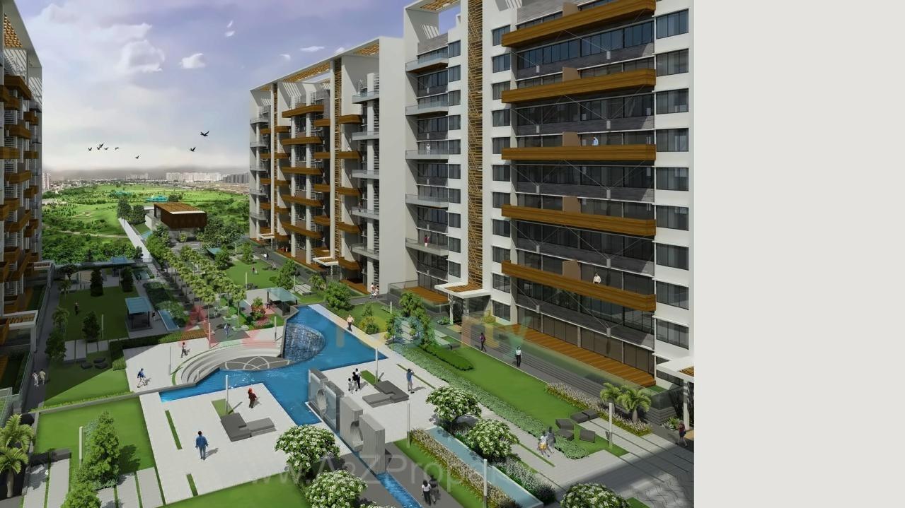 3D Elevation of real estate project Lushlife Ovo located at Undri, Pune, Maharashtra